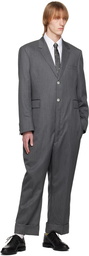 Thom Browne Gray Sport Coat Jumpsuit