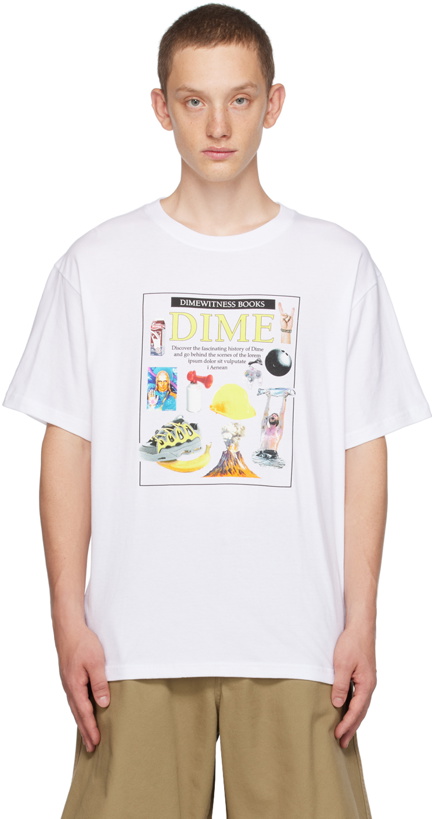 Photo: Dime White 'Dimewitness Books' T-Shirt