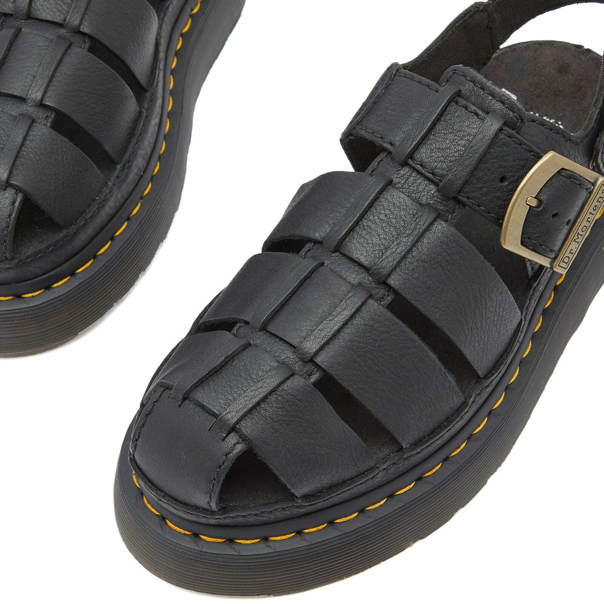 新着！【Dr.Martens】WOMEN Archive Fisherman サンダル ARCHIVE SANDAL in Black | Dr. Martens