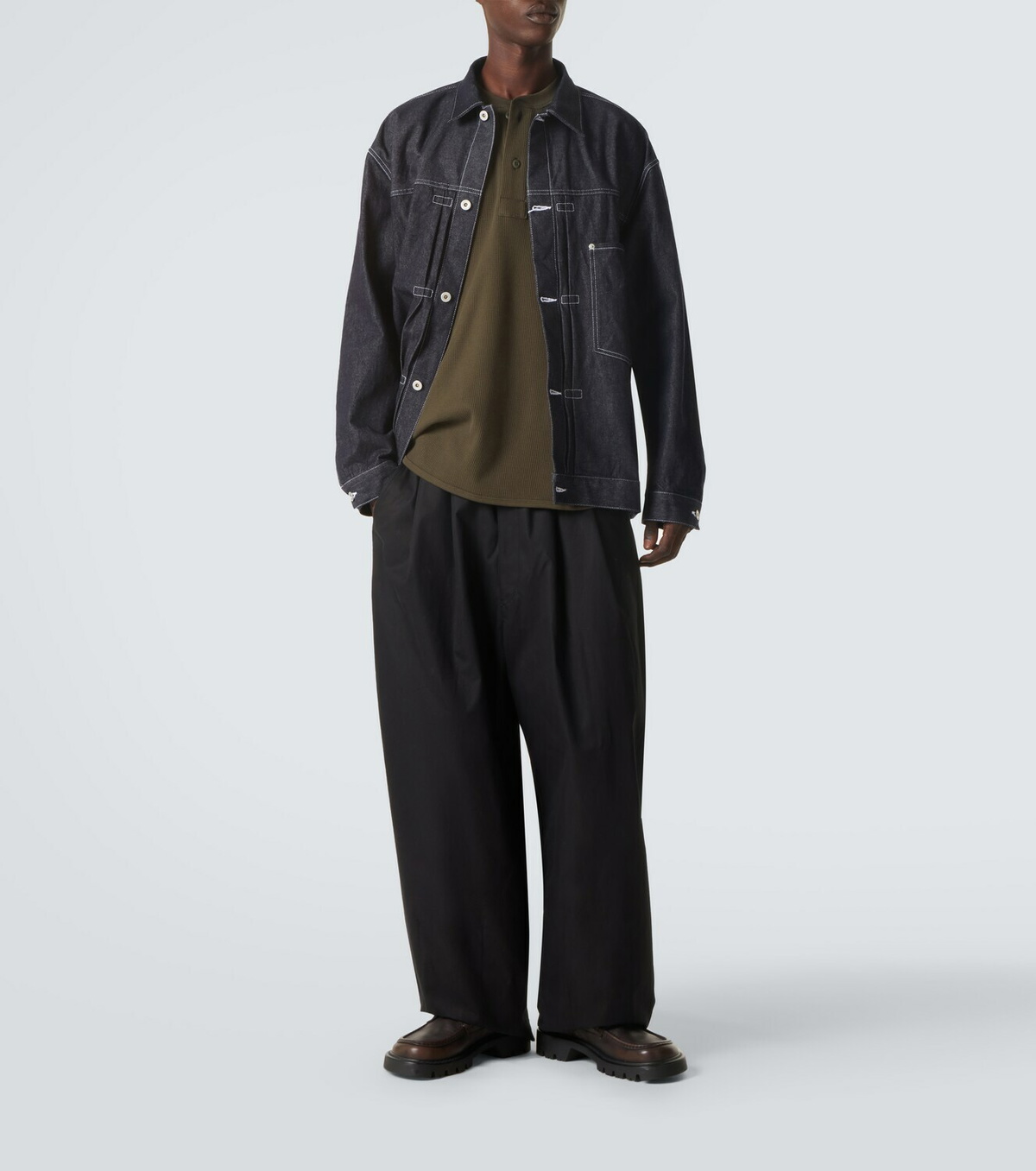 Comme des Garçons Homme Cotton jersey top