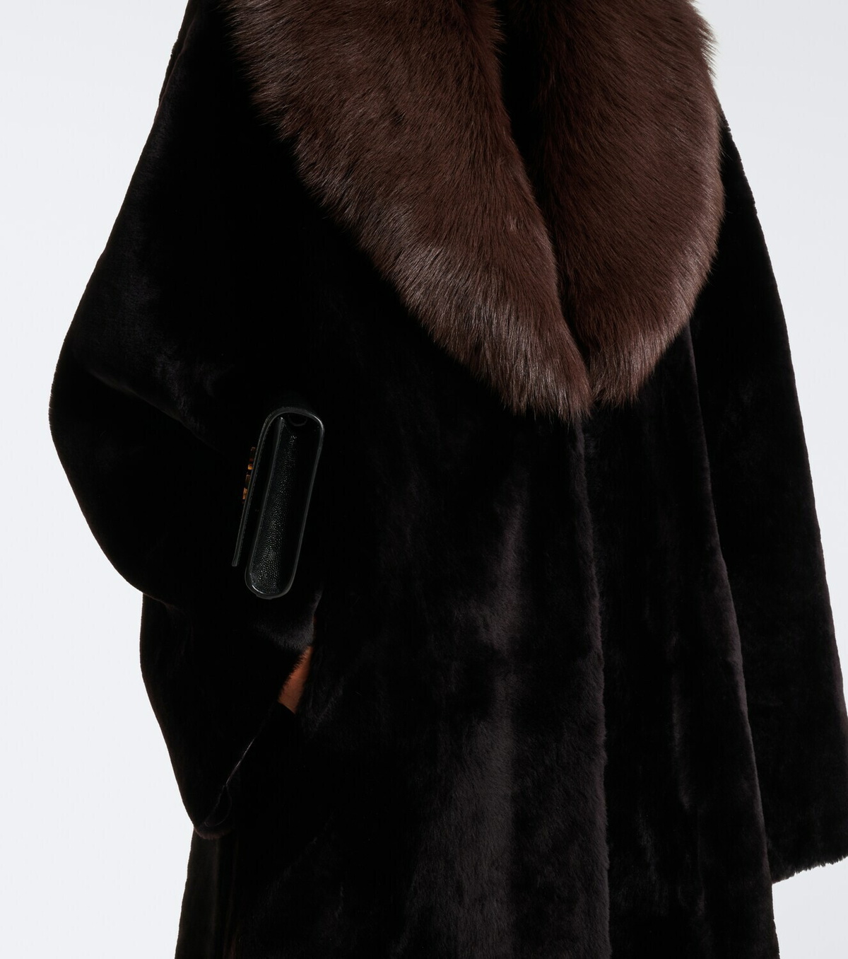 Nour Hammour Astoria shearling coat