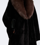 Nour Hammour Astoria shearling coat