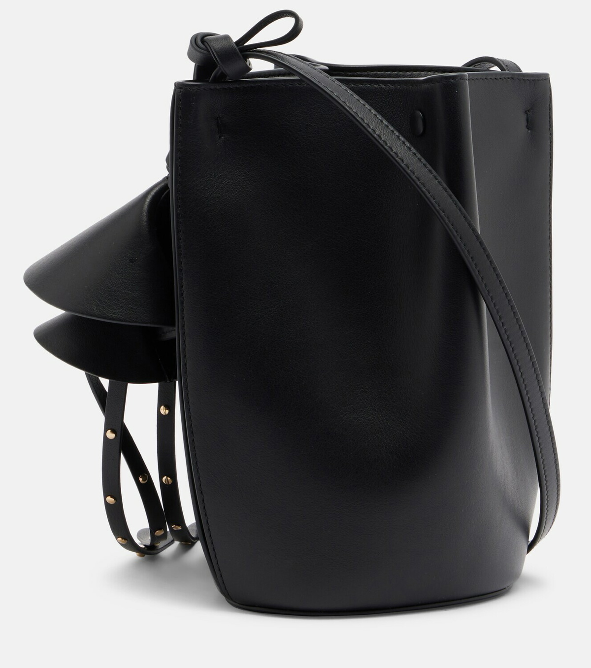 Givenchy Snap Mini leather bucket bag