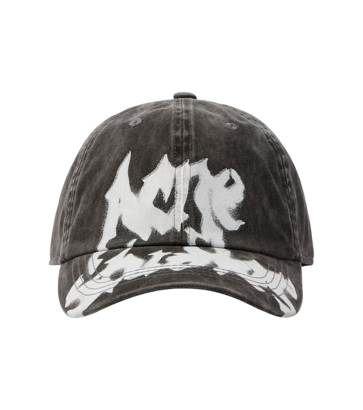 Photo: Acne Studios Logo cotton twill baseball cap