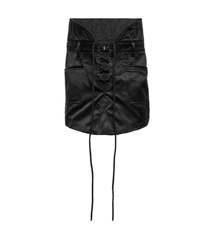 Photo: Maison Margiela - Silk satin corset