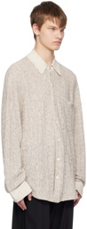 A PERSONAL NOTE 73 Beige Long Cardigan