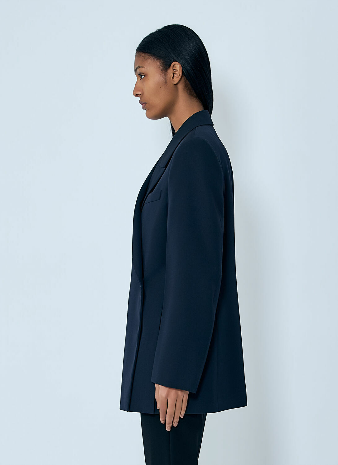 Jil Sander Double-Breasted Wool Blazer