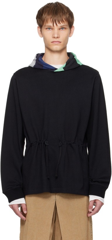 Photo: Stefan Cooke Black Rugby Hoodie