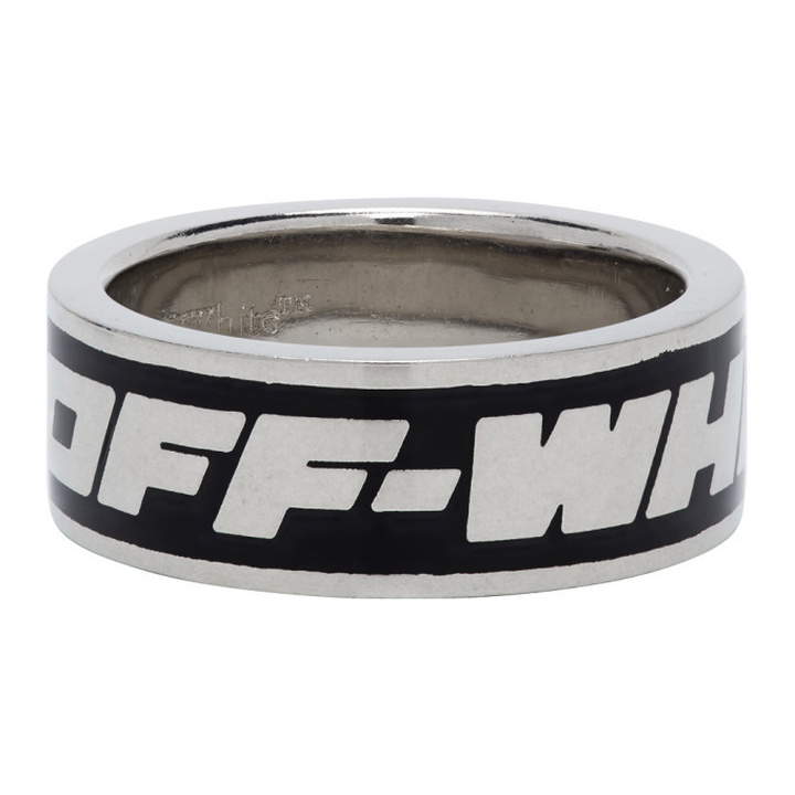 Photo: Off-White Silver Industrial Ring