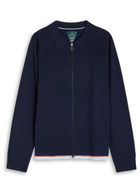 PS Paul Smith Panelled Wool Jumper Navy