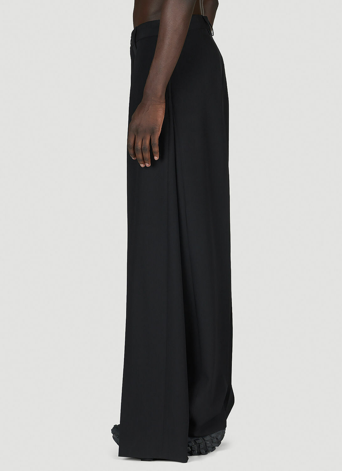 Balenciaga Tailored Double-Front Suit Pants