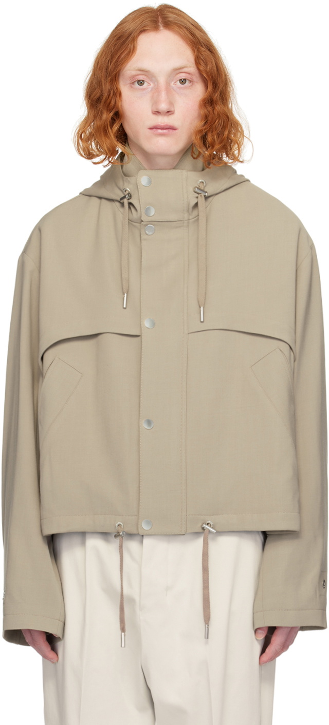 ジャケット AMI PARIS JACKET (FBV311WV0026 679) AMI Paris Ami De Coeur Jacket | Grey | FARFETCH