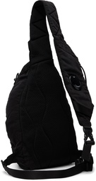 C.P. Company Black Nylon B Crossbody Bag