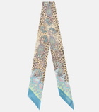 Etro Paisley silk scarf