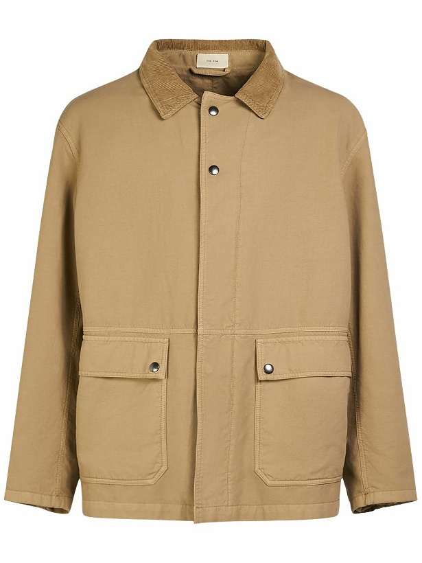 Photo: THE ROW - Frank Zipped Cotton Jacket