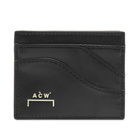 A-COLD-WALL* Curve Logo Zip Wallet