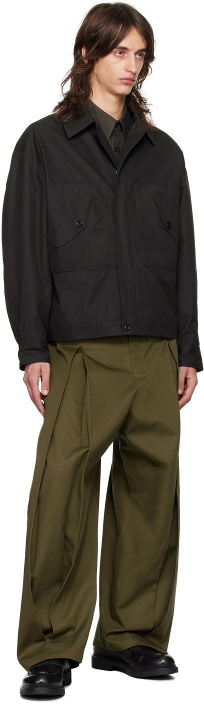 SAGE NATION / Box Pleat Trouser | Tree And Branch