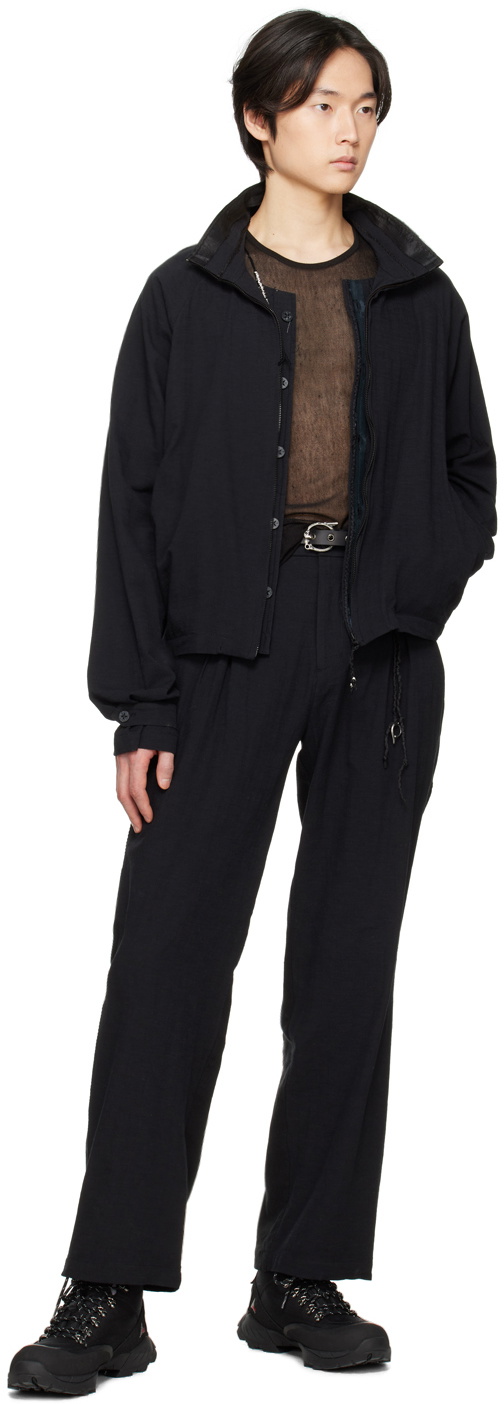 Hyein Seo Black Leather Belt