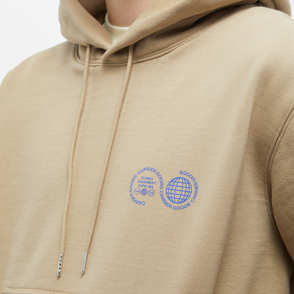 Carrier Goods Men's Core Logo Hoody in Dune
