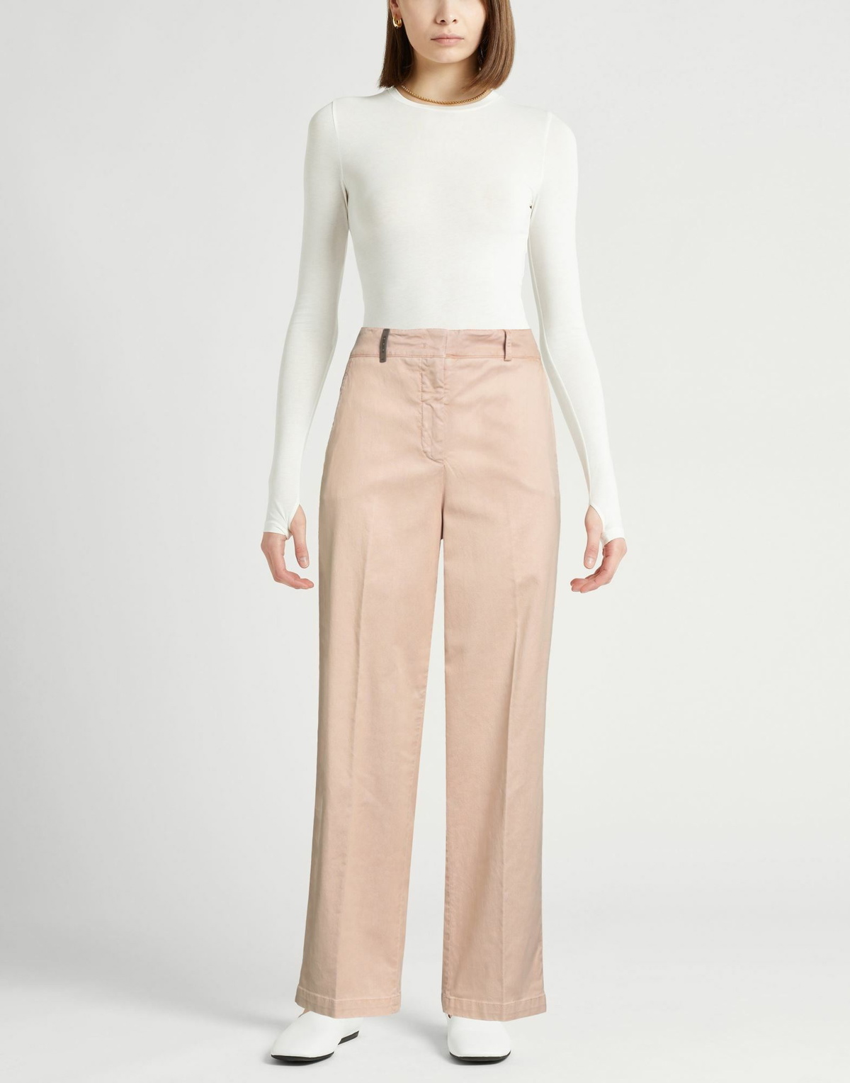 Peserico Womens Pants Sand