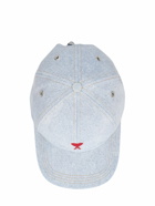 AMI PARIS Red Adc Embroidery Cap