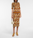 Dodo Bar Or Jacquard pencil skirt