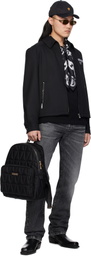 Versace Black 'Versace' Myth Quilted Backpack