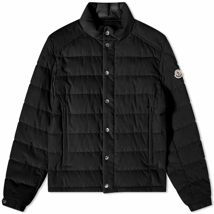 Photo: Moncler Men's Rochebrune Corduroy Padded Jacket in Black
