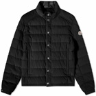 Moncler Men's Rochebrune Corduroy Padded Jacket in Black
