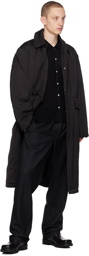 Soulland Black Carey Coat