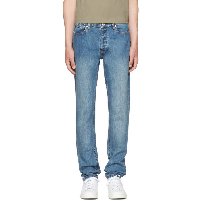 Photo: A.P.C. Indigo Petit New Standard Jeans 