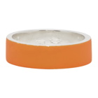 Maison Margiela Orange Coated Ring