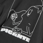END. X PICANTE Charlie Chilli T-Shirt in Vintage Black