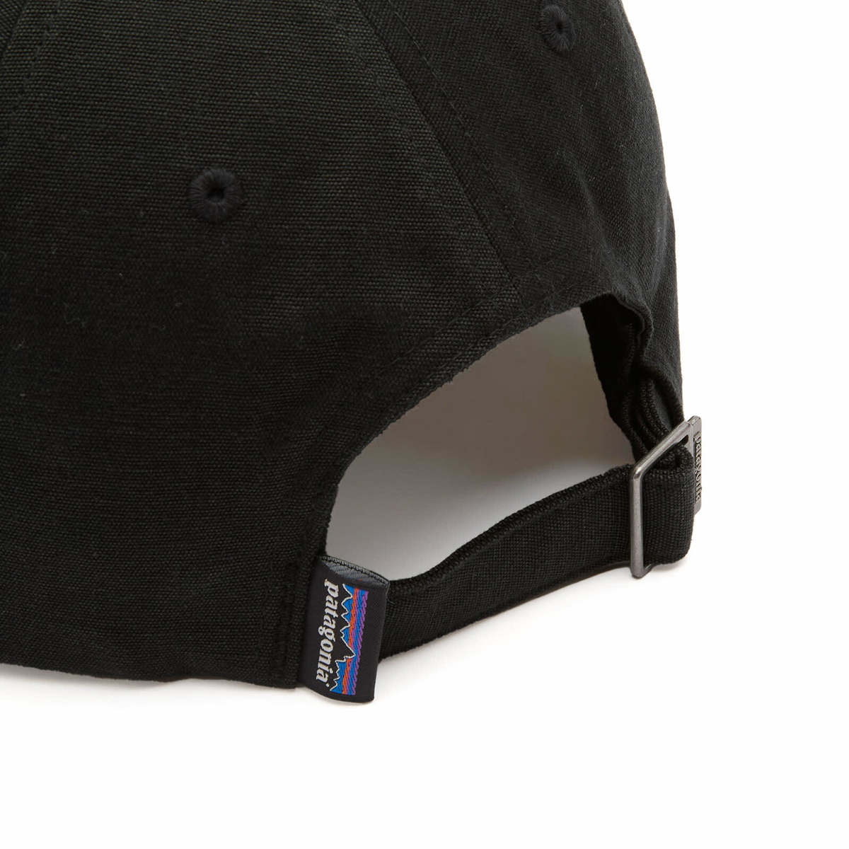 Patagonia P-6 Label Trad Cap in Black 