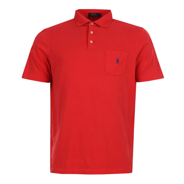 Photo: Polo Shirt - Sunrise Red