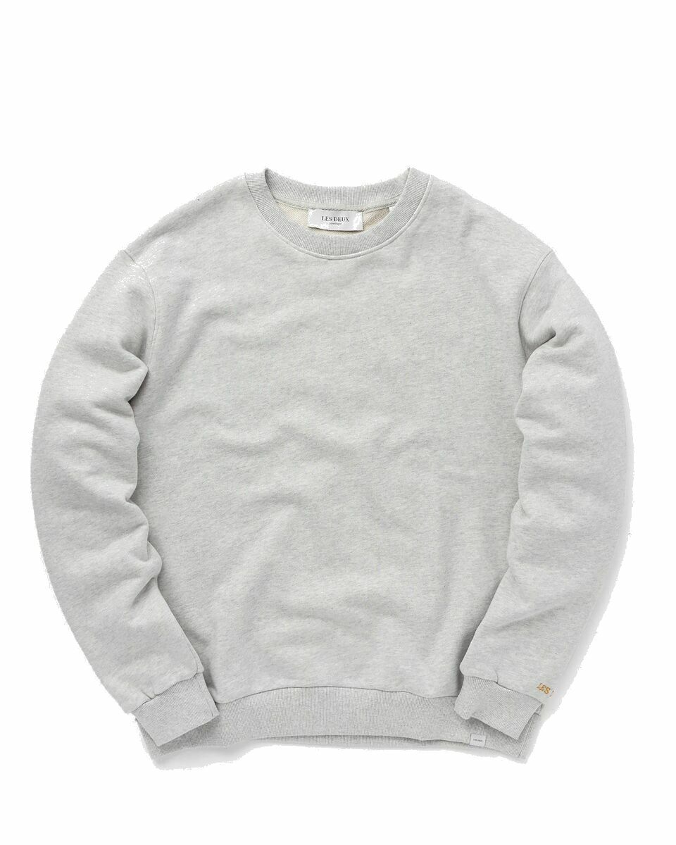 Photo: Les Deux Hiroto Sweatshirt Grey - Mens - Sweatshirts