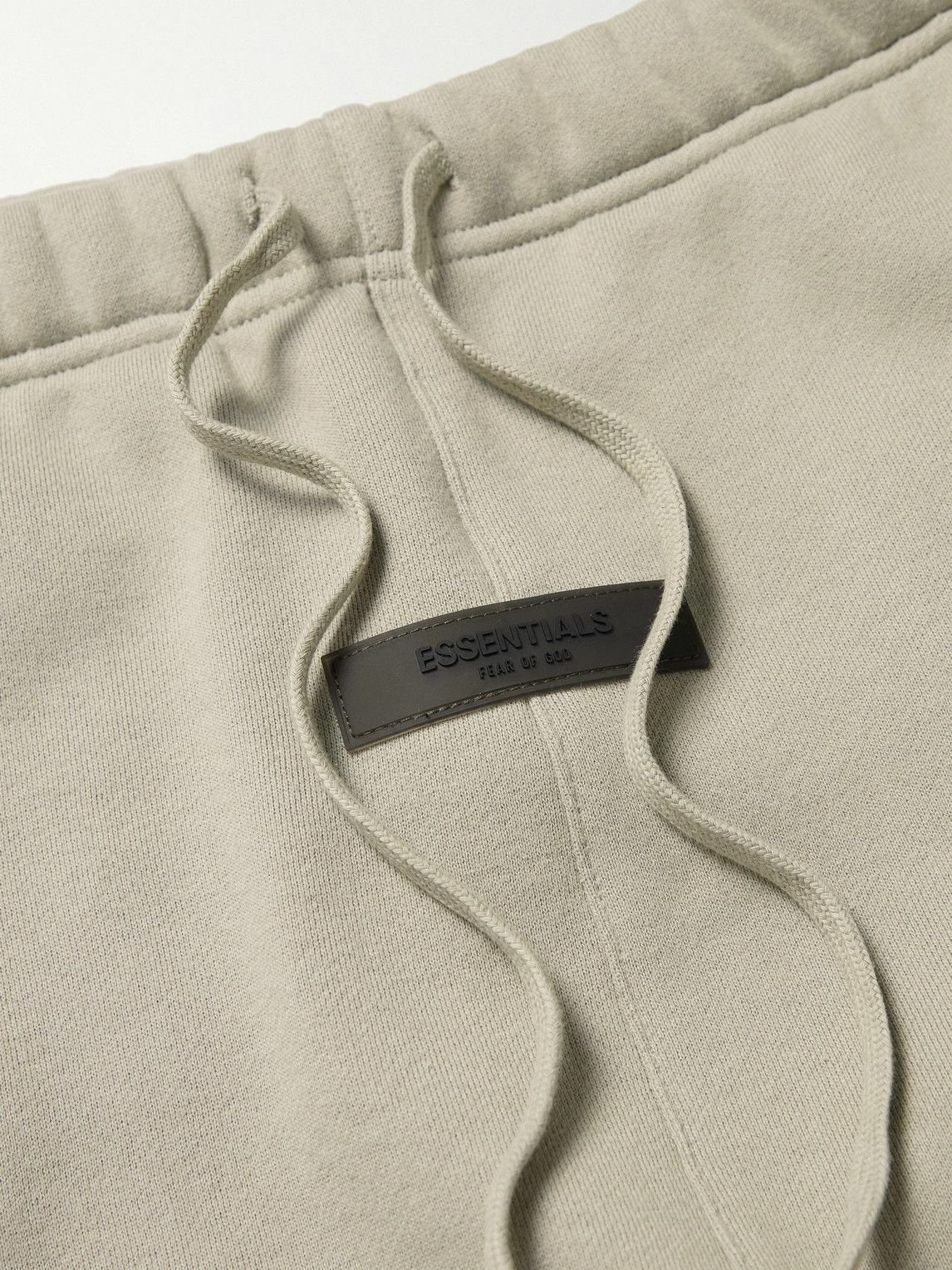 FEAR OF GOD ESSENTIALS - Logo-Appliquéd Cotton-Blend Jersey Sweatpants ...