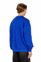 Diesel Cotton sweatshirt with graphic print - Sweaters Mens in Multicolor