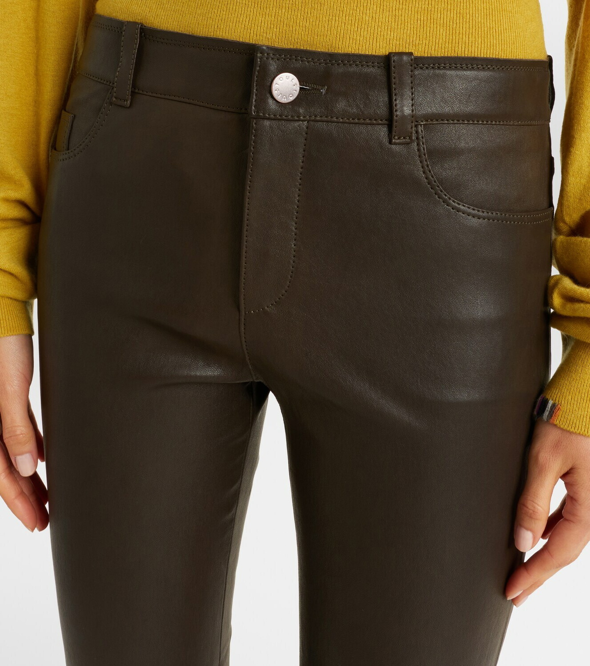 Stouls Dean 22 leather flared pants