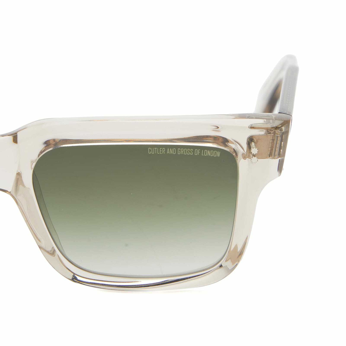 Cutler and Gross 1403 Sunglasses in Sand Crystal 