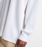 Loewe Double L cashmere blend polo sweater