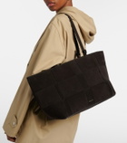 DeMellier Florence Large suede tote bag