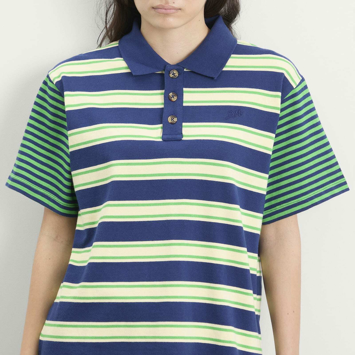Damson Madder Women's Zia Rugby Shirt in Multi