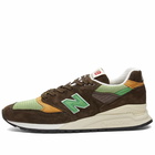 New Balance Men's U998BG - Made in USA Sneakers in Brown