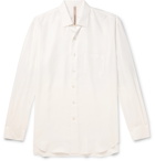 ALDOMARIACAMILLO - Washed-Silk Shirt - Neutrals