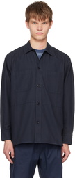 NORSE PROJECTS Navy Ulrik Shirt