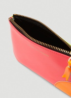 Comme Des Garcons Wallet - Super Fluo Leather Wallet in Pink