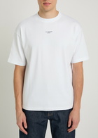 DRÔLE DE Monsieur Le T-shirt Slogan Printed Cotton T-shirt White