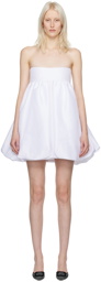 Kika Vargas SSENSE Exclusive White Crie Minidress