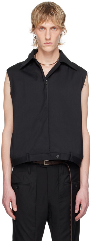 Photo: HODAKOVA Black Upside Down Trouser Vest